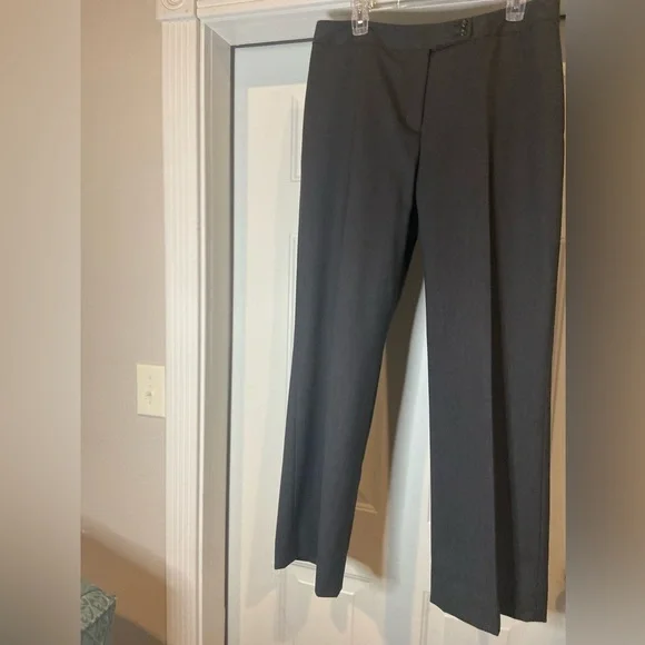 Pendleton~Classic~Dark Gray~Wool-Blend~Straight Leg~Fully Lined~Pants~Size 12 - Picture 4 of 14